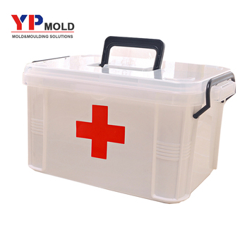 OEM Convenient medical first aid kit mold/storage box can be used for household injection mold