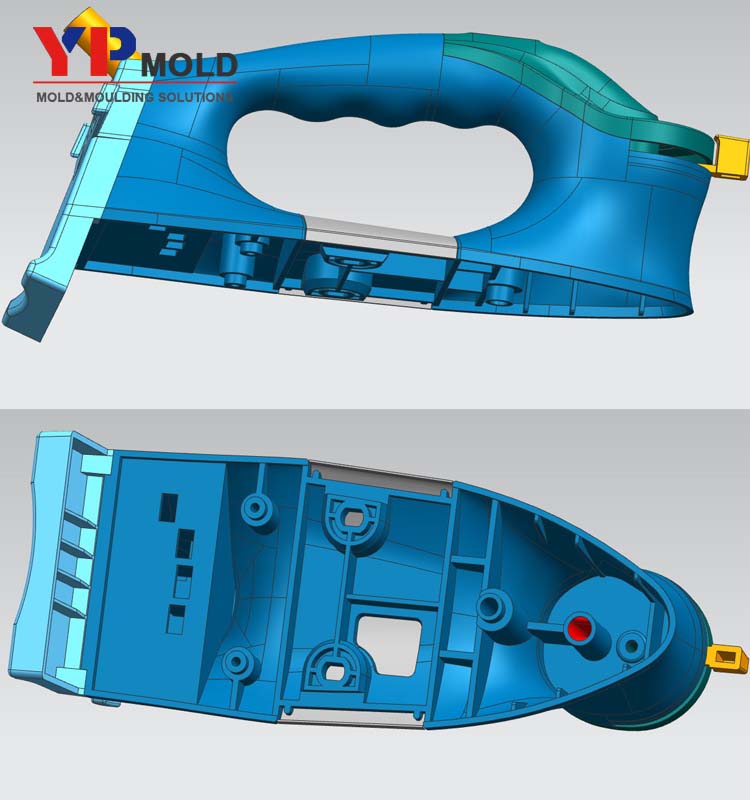 Continuous strong steam electric iron injection mould/Clothes Electric iron steam iron plastic parts mold