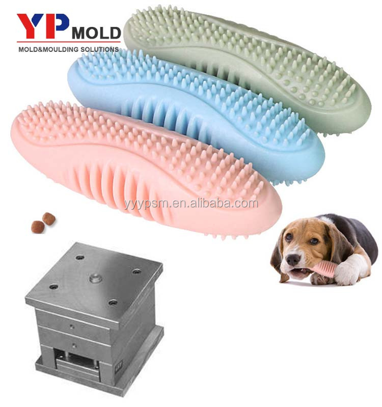 Injection Mould for Pet Toy Chew Resistant Molar Stick Toy