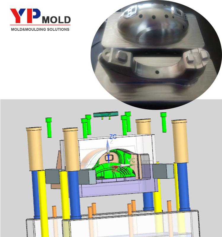 Plastic Injection Mould Flat Clothes Steam Spray Type Electric Iron Plastic Injection Mould