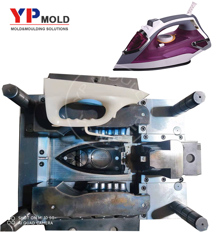 High Quality China Plastic Mould Plastic Iron Customized Household Electric Iron Shell Injection Mould Housing Mould