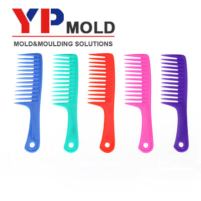 wholesale custom logo plastic comb injection mold Professional Carbon Fibre Plastic  comb mold