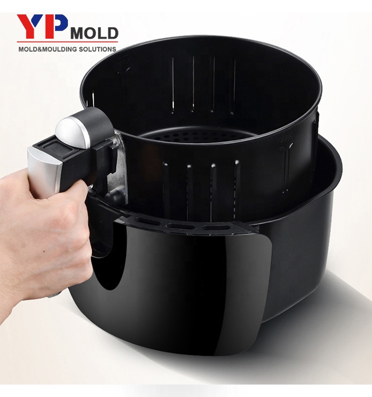 Black color air fryer Mold