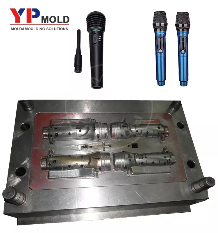 Microphone mould Portable Mini plastic Recording Wireless Microphone injection mould/mold