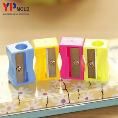 Multicolor Plastic Single Hole Small Pencil Sharpener Injection Mold