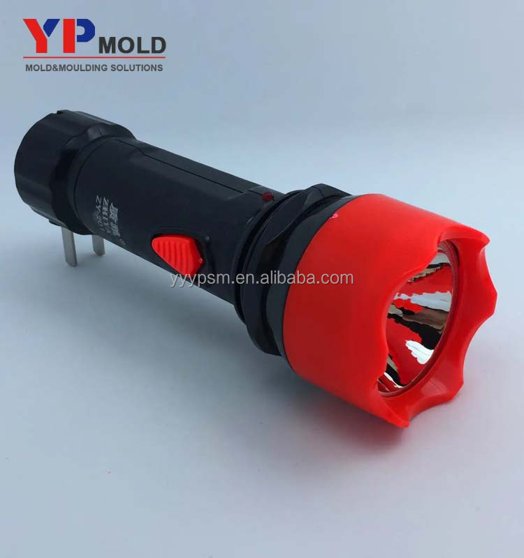 Outdoor Small and Convenient Injection Mould for Various Colors of Flashlight Made of ABS Material