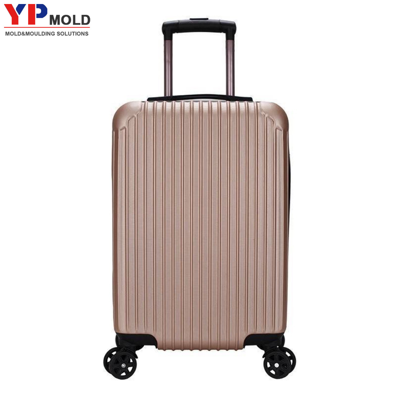 Wholesale custom pull rod luggage plastic mold