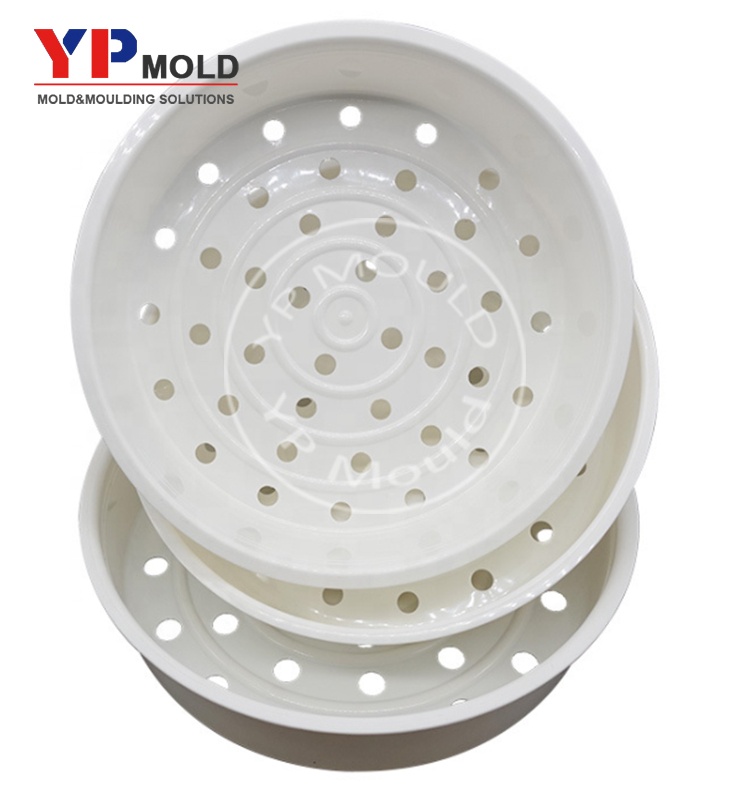Food steamer mold for house appliance food steamer injection mould