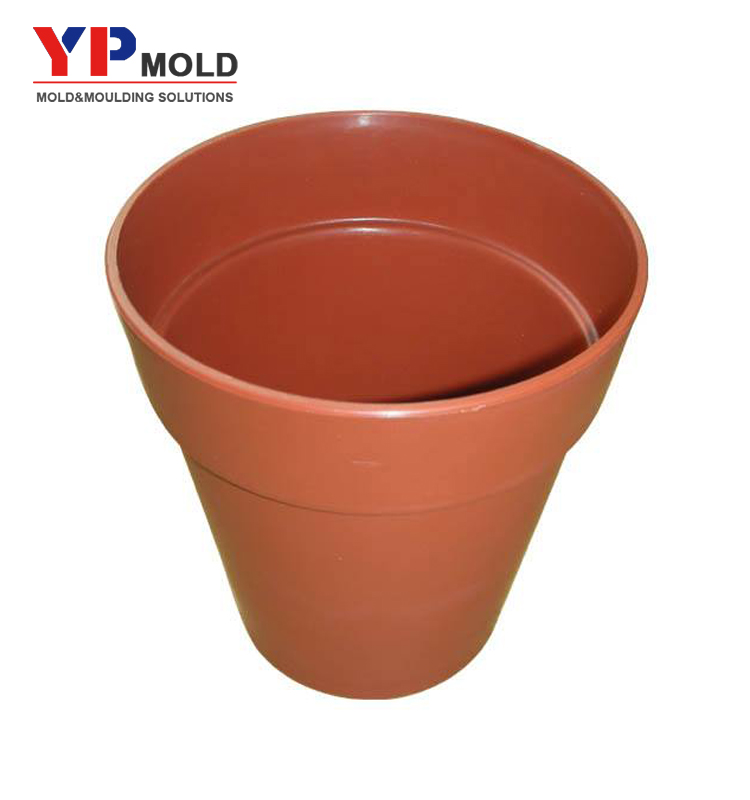 factory customized  frosted surface garden balcony outdoor plastic decorative flowerpots mould