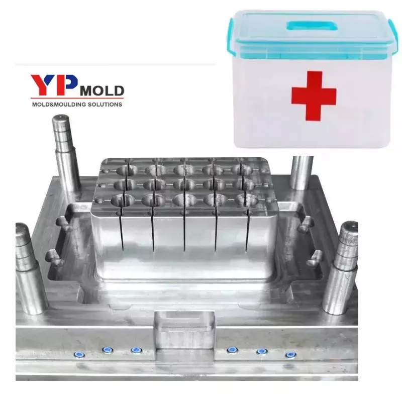 Home medicine box First aid storage health box Household plastic medicine box medicine classification box mold