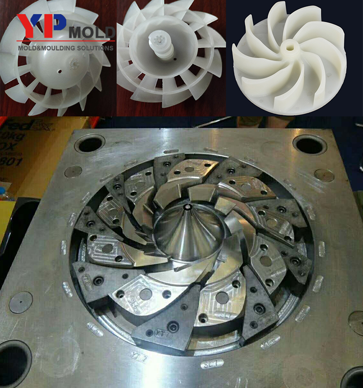 Custom all - model motor fan cooling fan plastic impeller mold